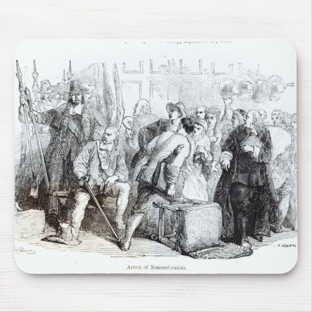 The Arrest of Nonconformists Mouse Pad (Front)