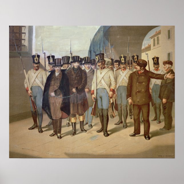 The Arrest of the Carbonari Poster (Front)