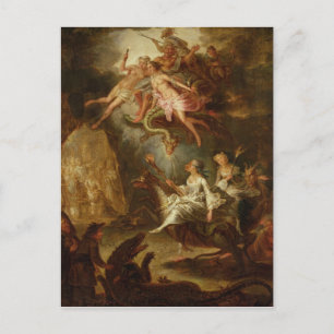 The Arrival at the Sabbath Postcard