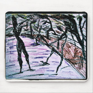 THE ARRIVAL DRAWING MOUSE PAD