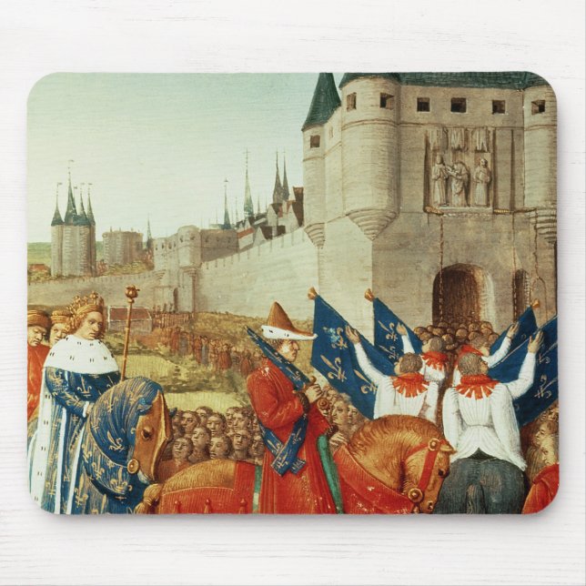 The Arrival of Charles V  in Paris Mouse Pad (Front)