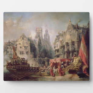 The Arrival of Fernando Alvarez de Toledo, Duke of Plaque