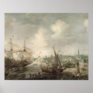 The Arrival of Fredrick V at Vlissingen in 1613 (o Poster