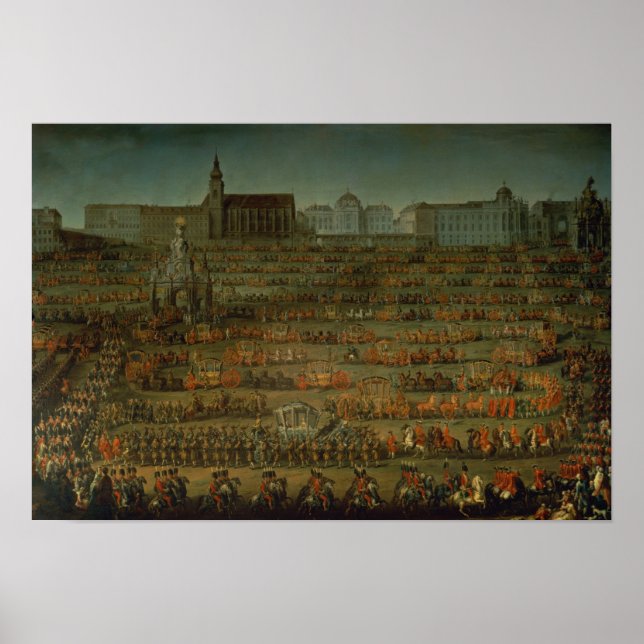 The Arrival of Isabella of Parma Poster (Front)