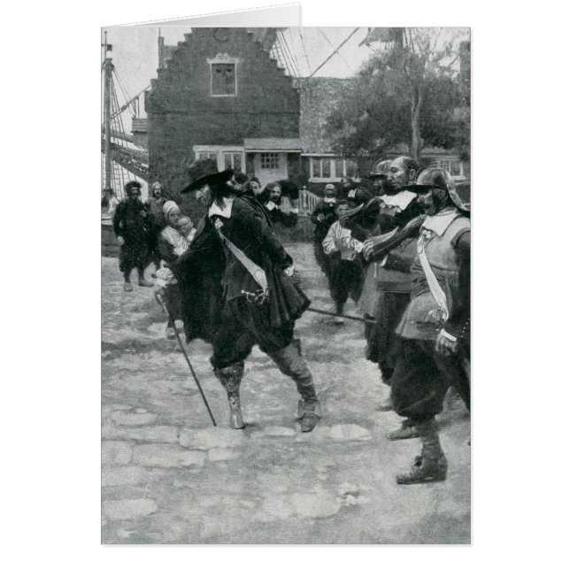 The Arrival of Stuyvesant in New Amsterdam (Front)