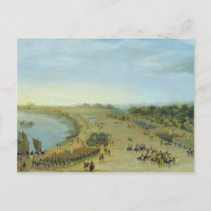 The Arrival of the Allied Army at Itapiru, Paragua Postcard