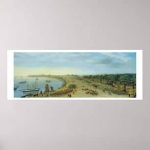 The Arrival of the Allied Army at Itapiru, Paragua Poster