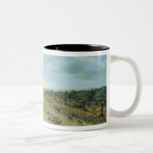 The Arrival of the Allied Army at Itapiru, Paragua Two-Tone Coffee Mug