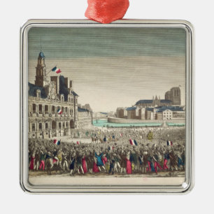 The Arrival of the Duke of Orleans Metal Tree Decoration