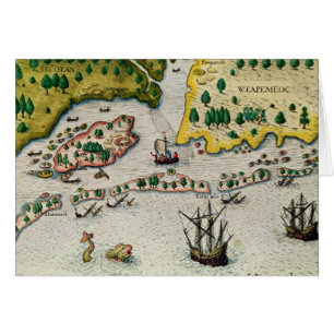 The Arrival of the English in Virginia
