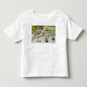 The Arrival of the English in Virginia Toddler T-Shirt