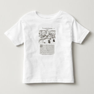 The Arrival of the Englishmen in Virginia Toddler T-Shirt