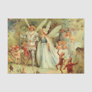 “The Arrival of the King and Queen” by E S Hardy Tissue Paper