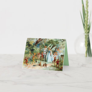 The Arrival of the King and Queen of Fairies Invitation