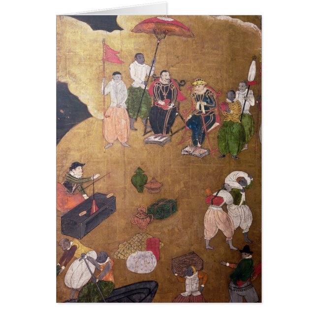 The Arrival of the Portuguese in Japan (Front)