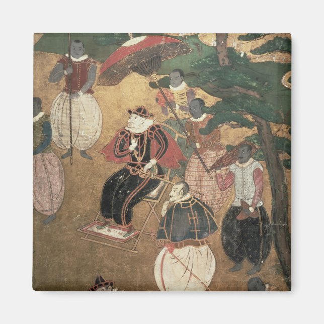 The Arrival of the Portuguese in Japan Magnet (Front)