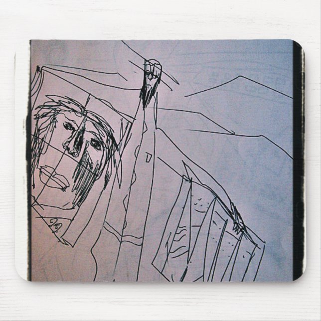 the art dealer mouse pad (Front)