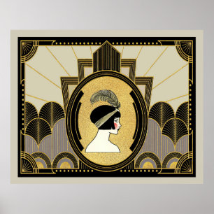 The Art Deco Age Poster