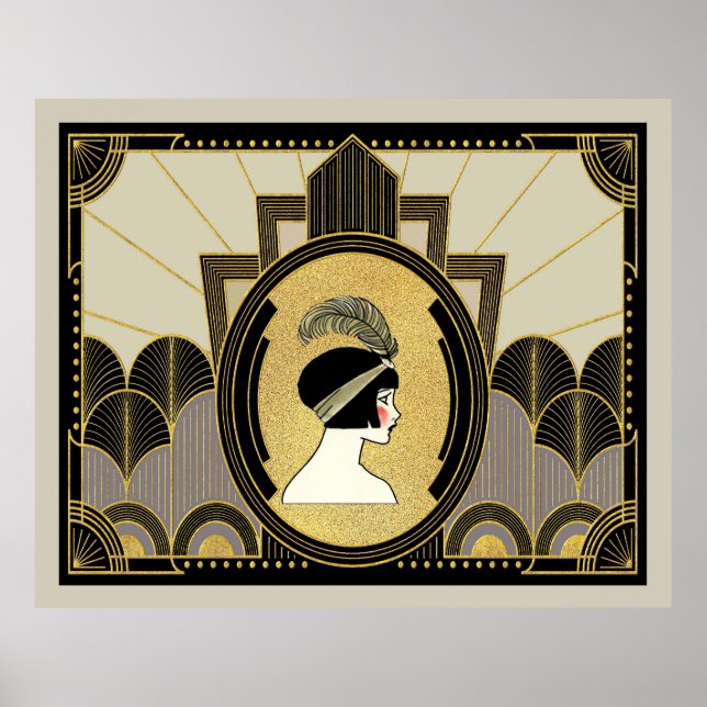 The Art Deco Age Poster (Front)