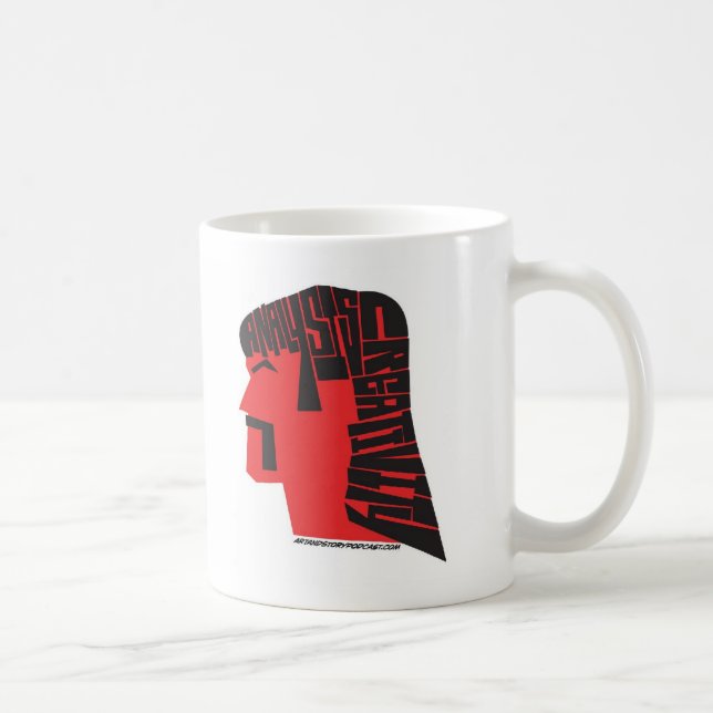 The Art Mullet Mug! Coffee Mug (Right)