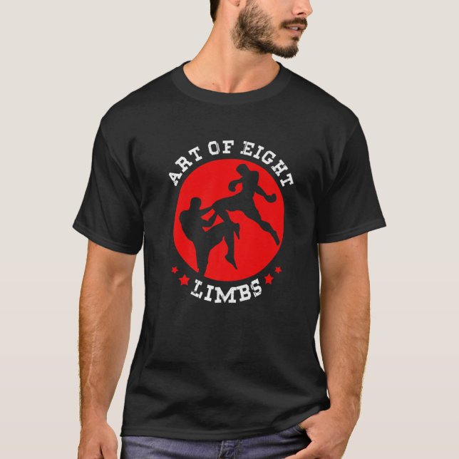 The Art Of 8 Limbs Muay Thai T-Shirt (Front)