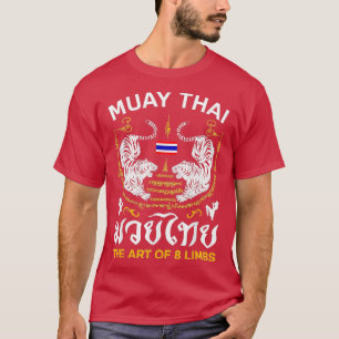 The Art Of 8 Limbs Sak Yant Tiger Muay Thai gifts T-Shirt