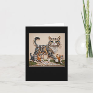The Art Of Arranging Rocks In The Shape Of A Cat S Card
