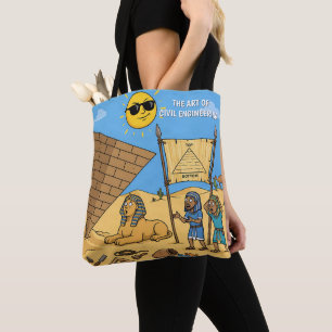 The Art Of Civil Engineering Tote Bag