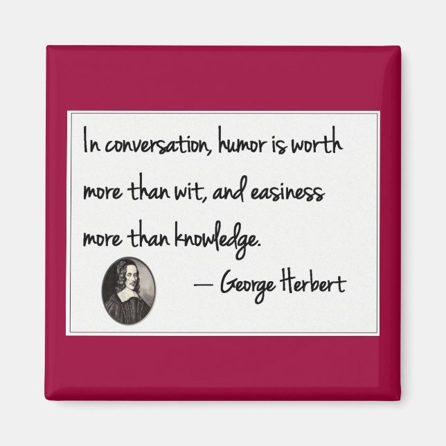 The art of conversation magnet (Front)