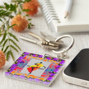 The Art of Dance   Key Ring