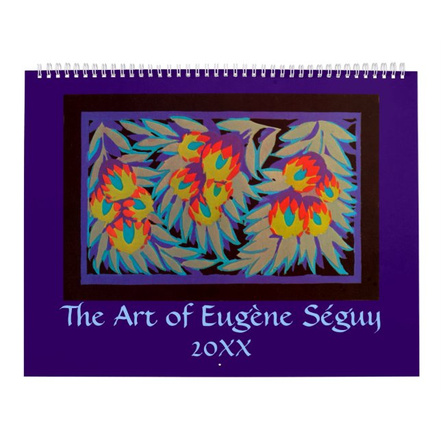 The Art of Eugène Séguy Calendar (Cover)