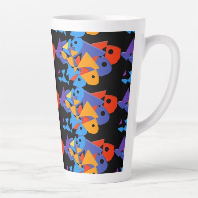 THE ART OF FISH LATTE MUG (Right)