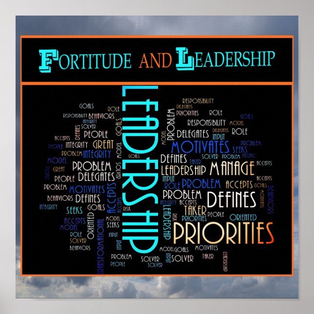 The Art of Fortitude and Leadership  Poster (Front)