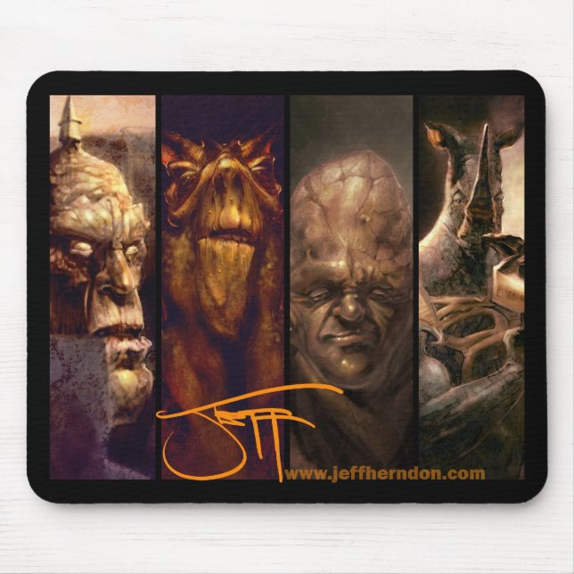 The Art of Jeff Herndon Mouse Pad (Front)