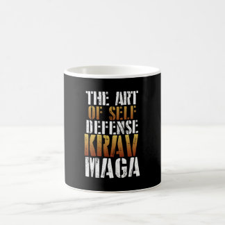 The art of krav maga coffee mug