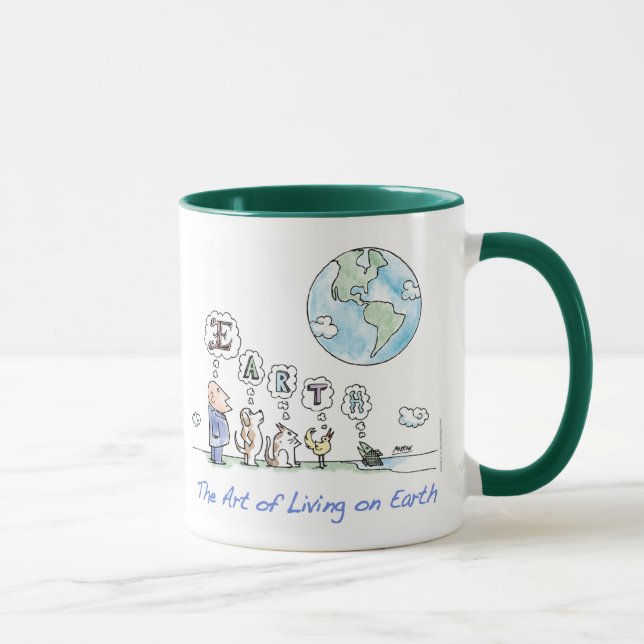 The Art of Living on Earth Cup (Right)