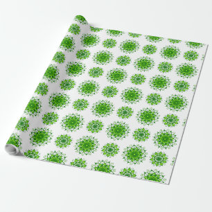 the art of mandala wrapping paper