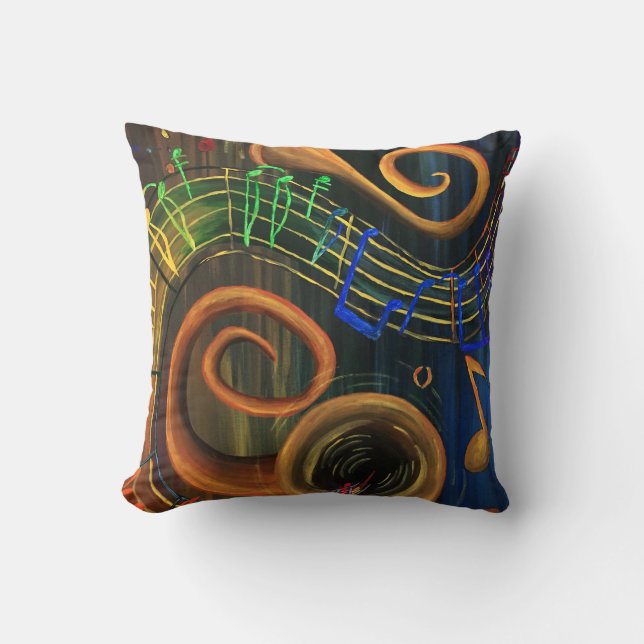 The ART of Music Cushion (Front)