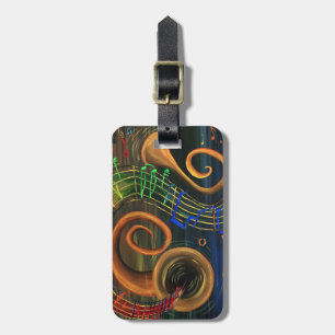 The ART of Music Luggage Tag