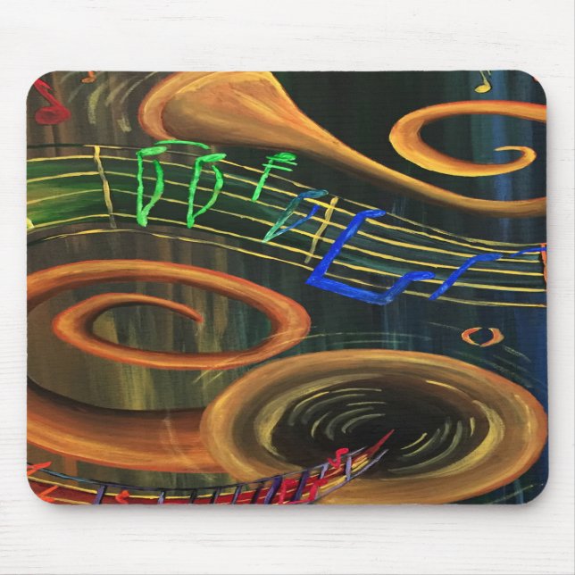 The ART of Music Mouse Pad (Front)