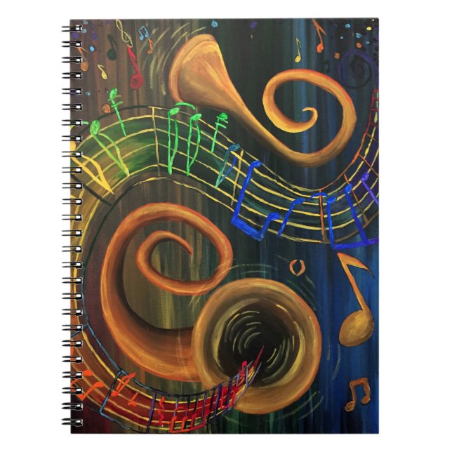 The ART of Music Notebook (Front)