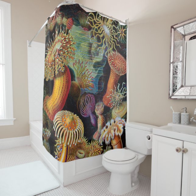 The Art of Nature by Ernst Haeckel Shower Curtain (In Situ)