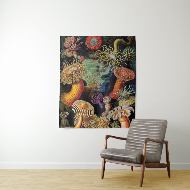 the Art of Nature by Ernst Haeckel Tapestry (In Situ)