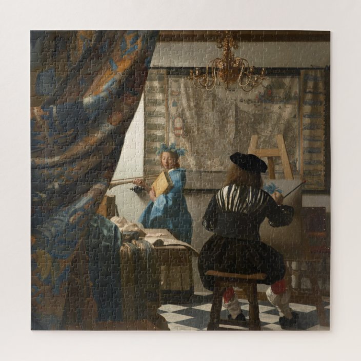 The Art of Painting Jigsaw Puzzle