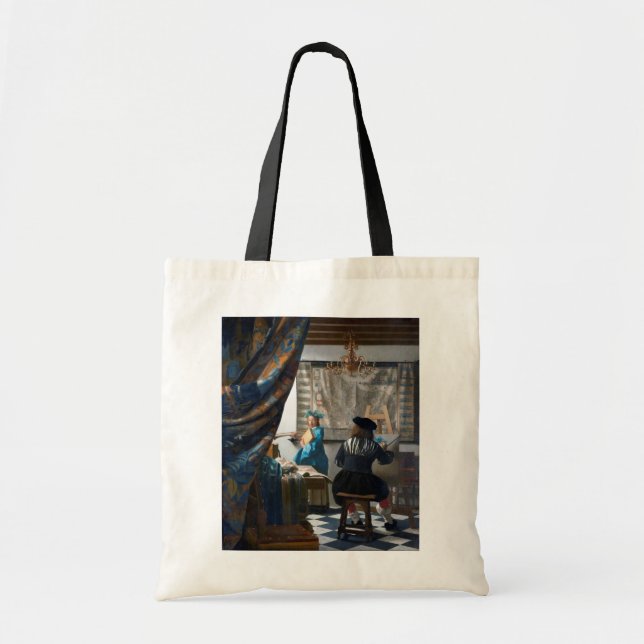 The Art of Painting, Johannes Vermeer, 1666-1667 Tote Bag (Front)