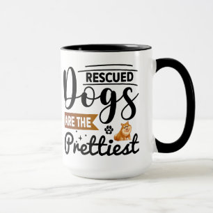 The Art of Positive Dog Motivational Quote Mug