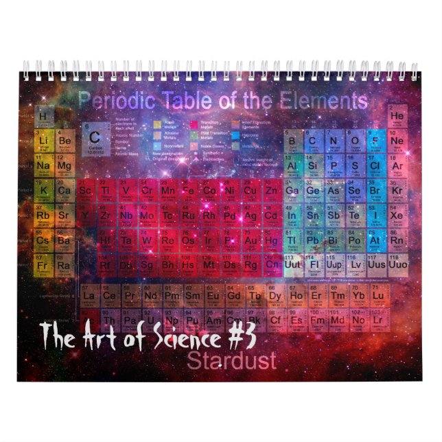 The Art of Science #3 Calendar (Cover)