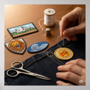 The Art of Sewing Poster