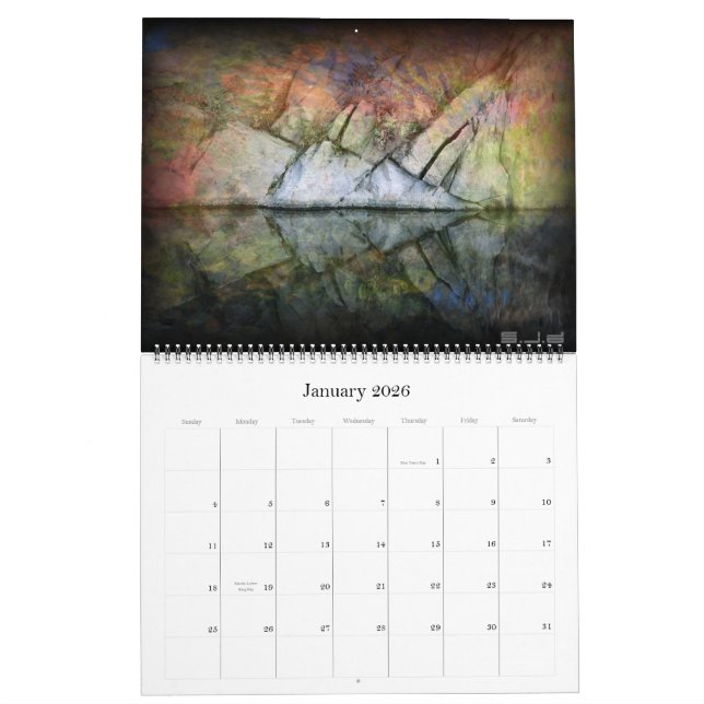 THE ART OF ST. JOHN DAVIES CALENDAR (Jan 2026)