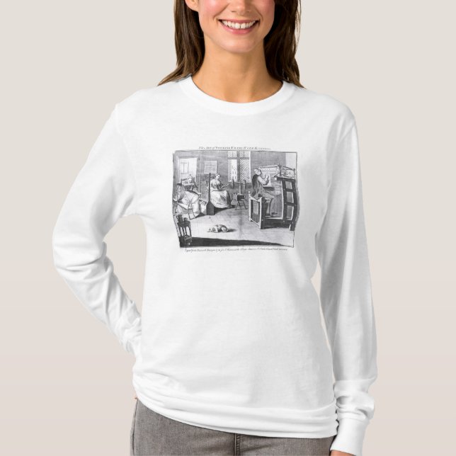 The Art of Stocking-Frame-Work-Knitting T-Shirt (Front)